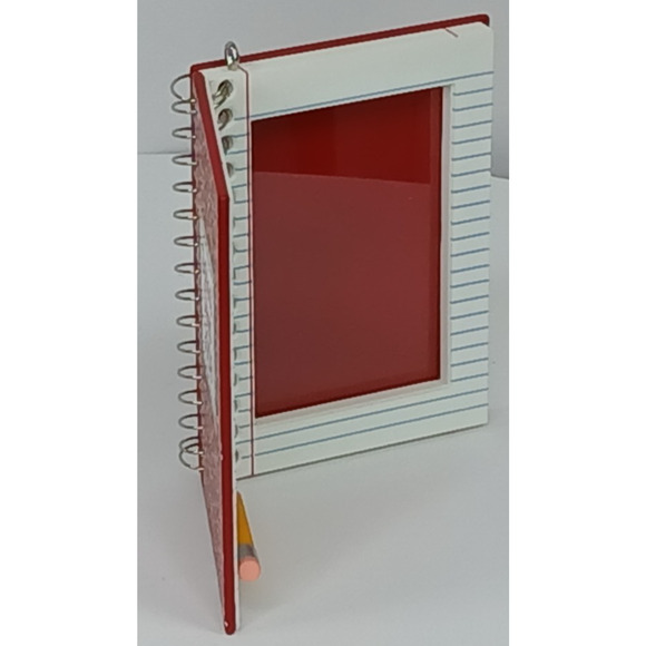 2008 Hallmark Keepsake “School Memories” Notebook A+ Kid Ornament - Picture 3 of 9